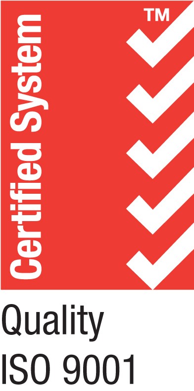 ISO 9001 Quality Management certified